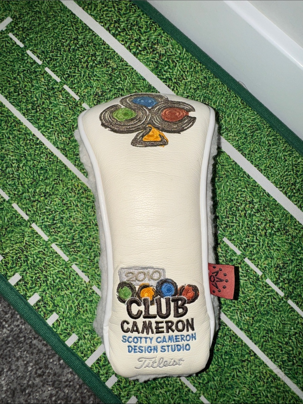 Scotty Cameron Cream/White Fleece Hybrid Headcover